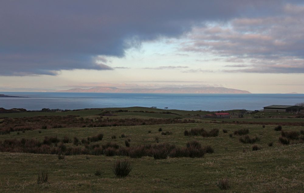 Blick nach Schottland