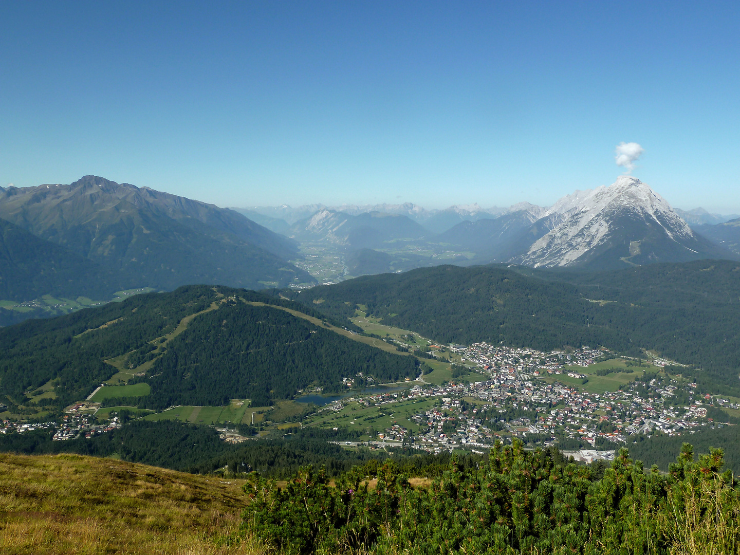 Blick nach Seefeld