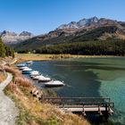 Blick nach Sils