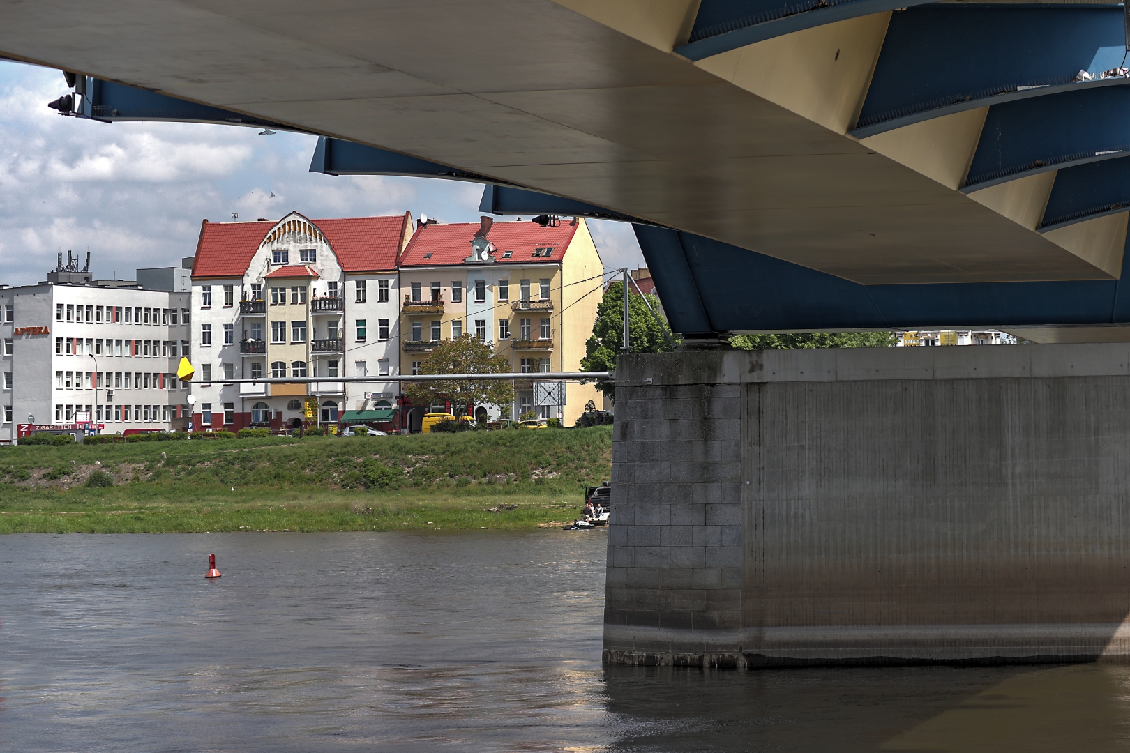 Blick nach Slubice 