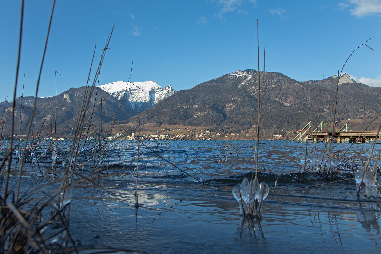 Blick nach St. Wolfgang