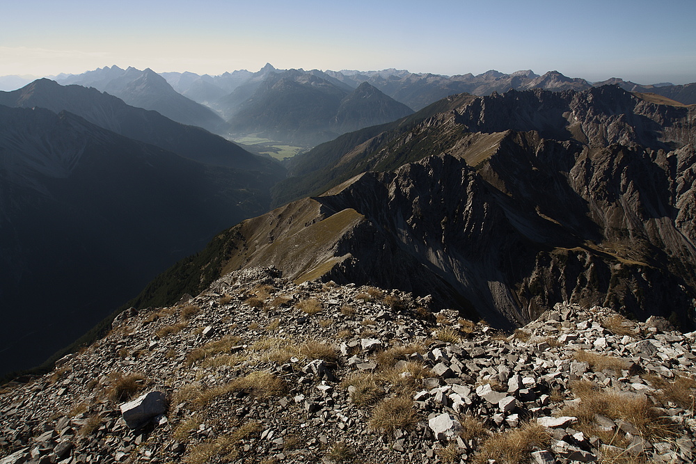 Blick nach Stanzach