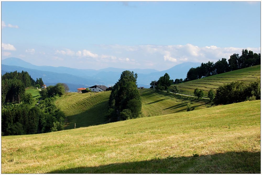 Blick nach Süden...