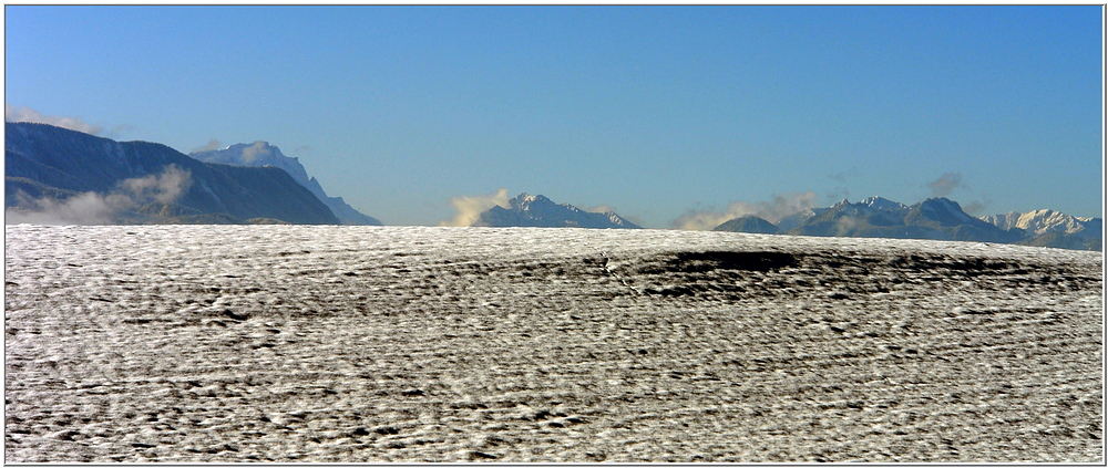 Blick nach Süden ....