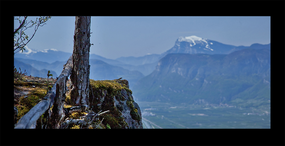 Blick nach Süden ...