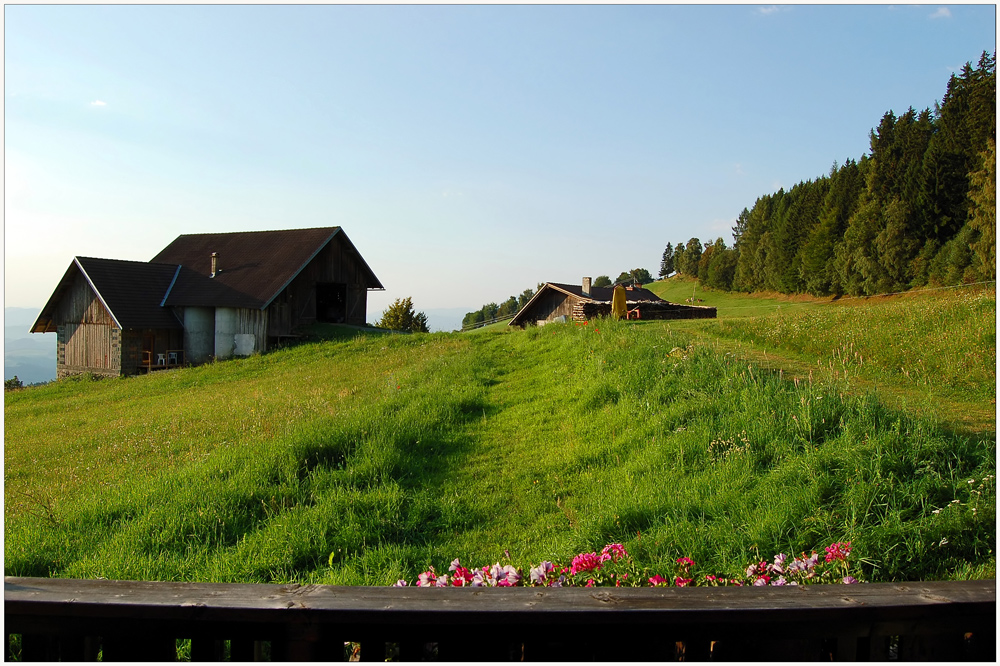 Blick nach Süden...