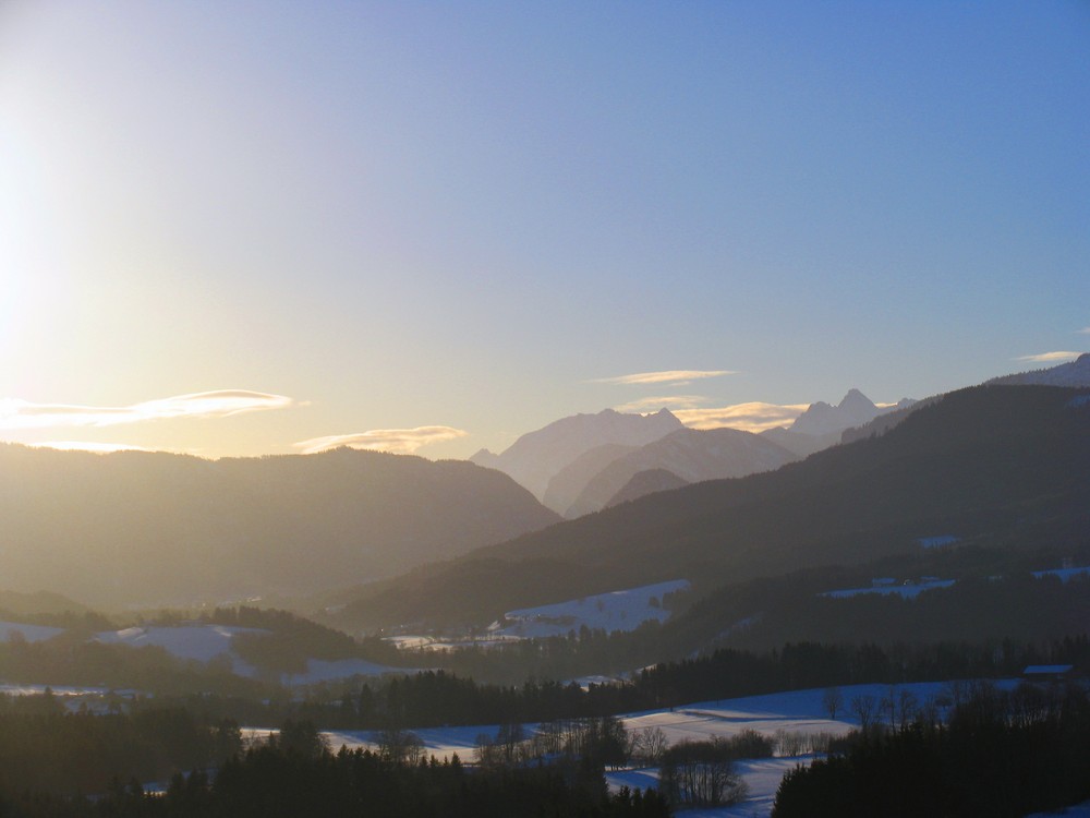 Blick nach Süden..