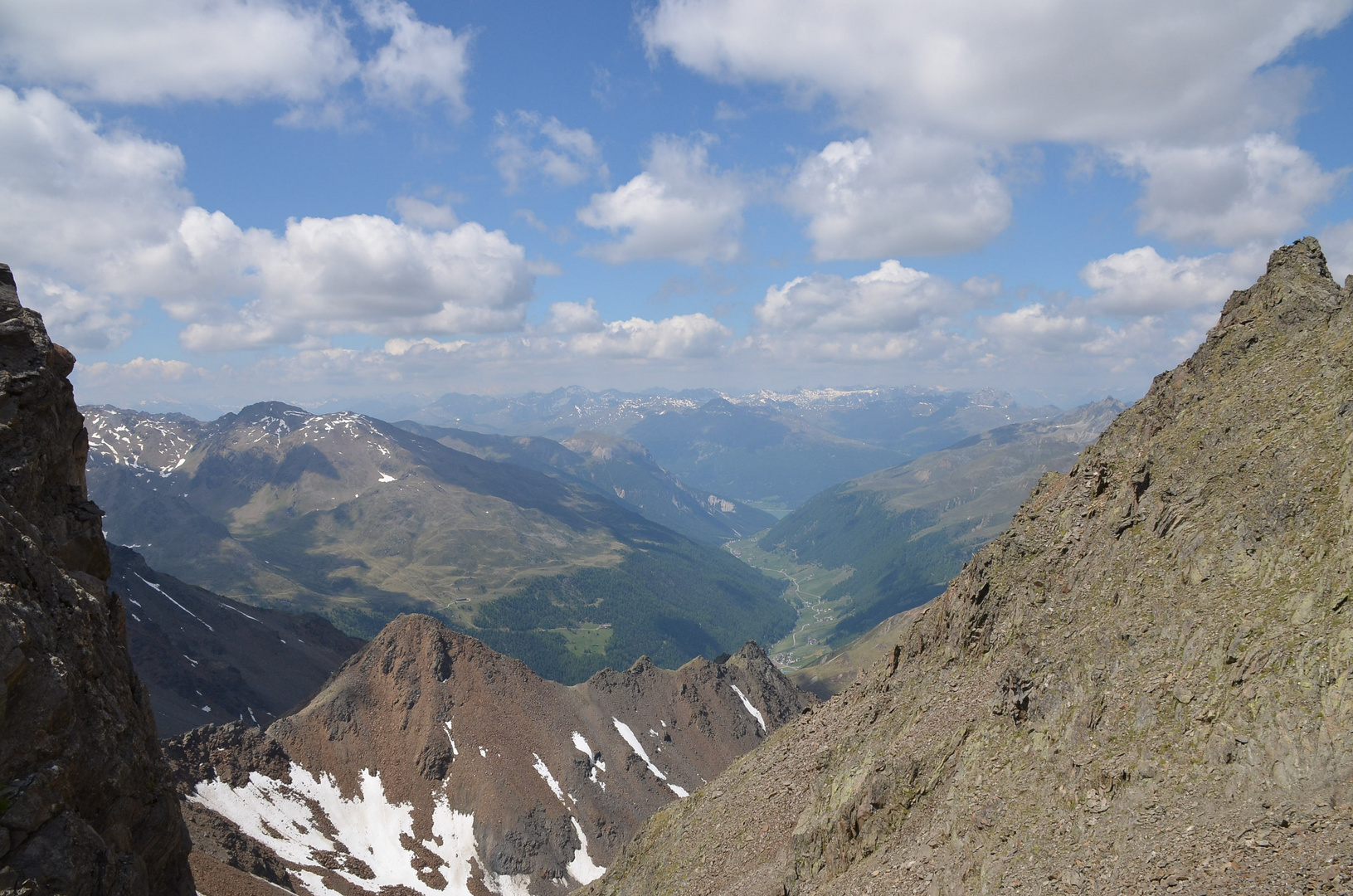 Blick nach Südtirol