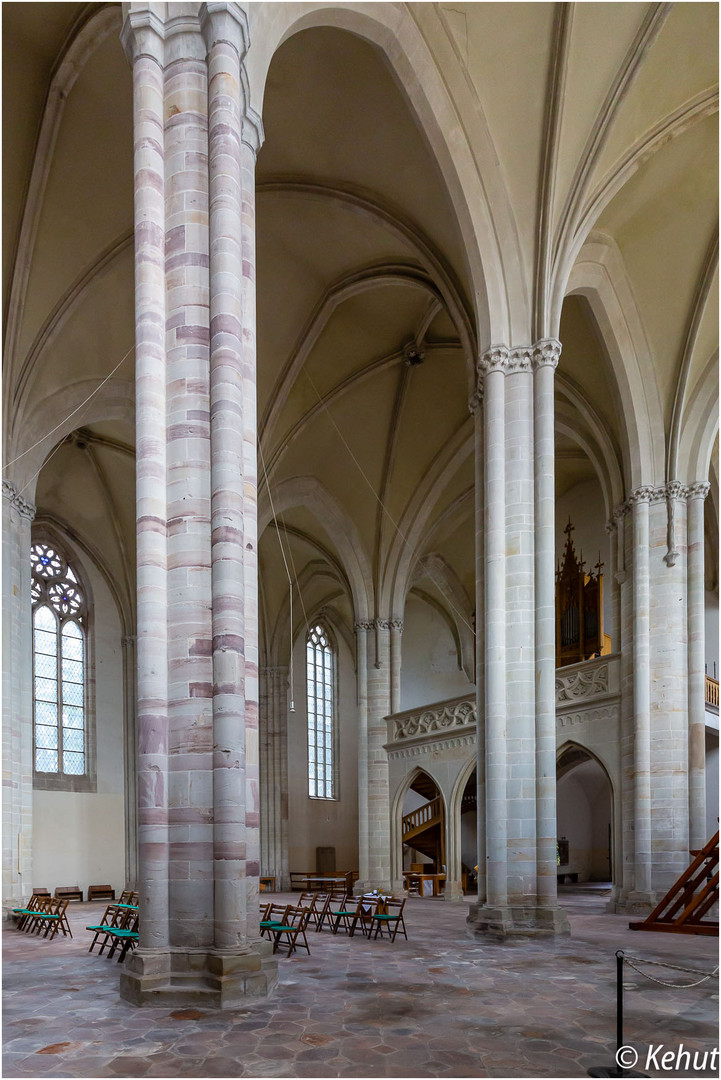 Blick nach Südwesten - Klosterkirche St. Marien und St. Cyprian Nienburg