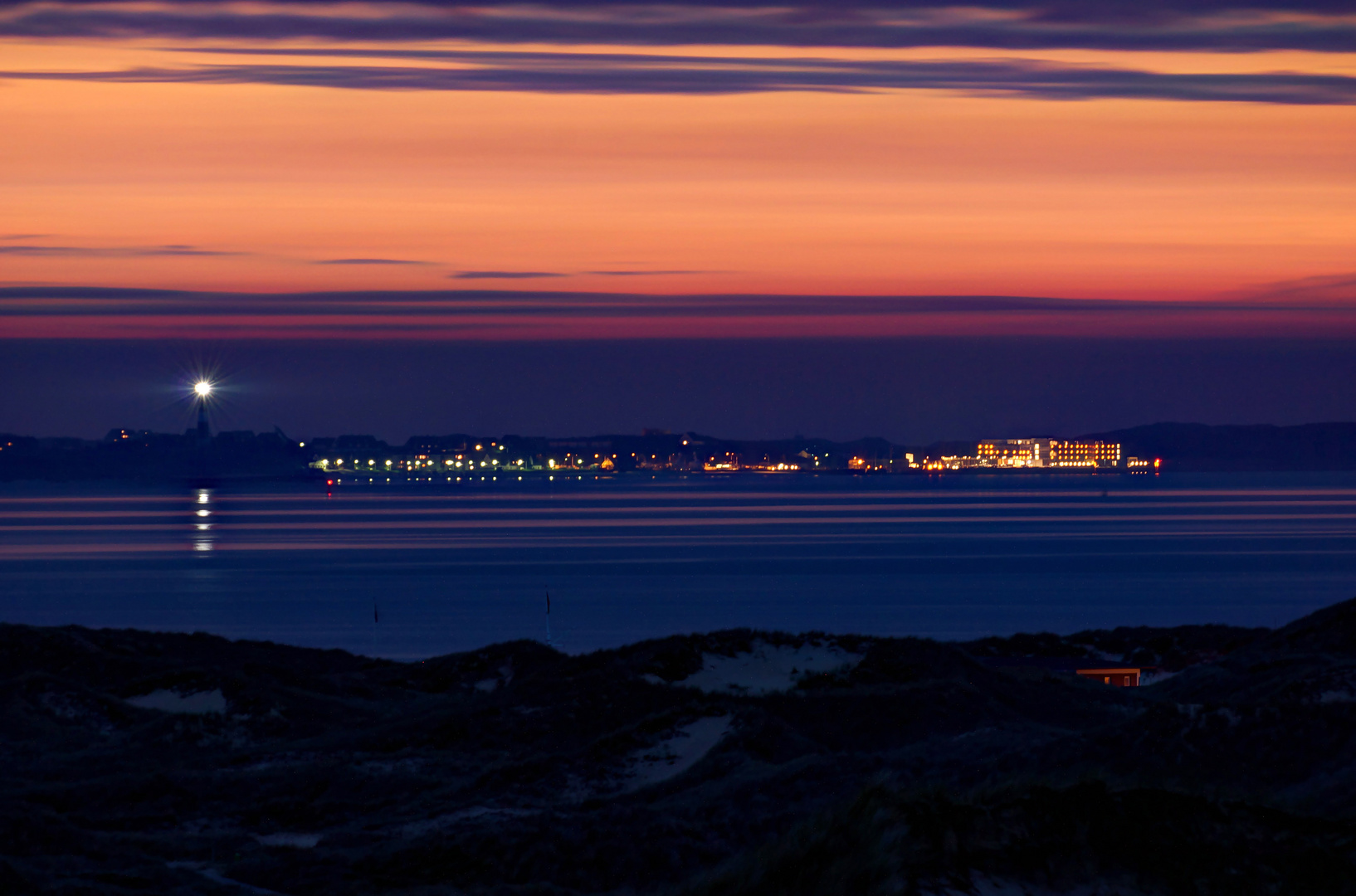 Blick nach Sylt