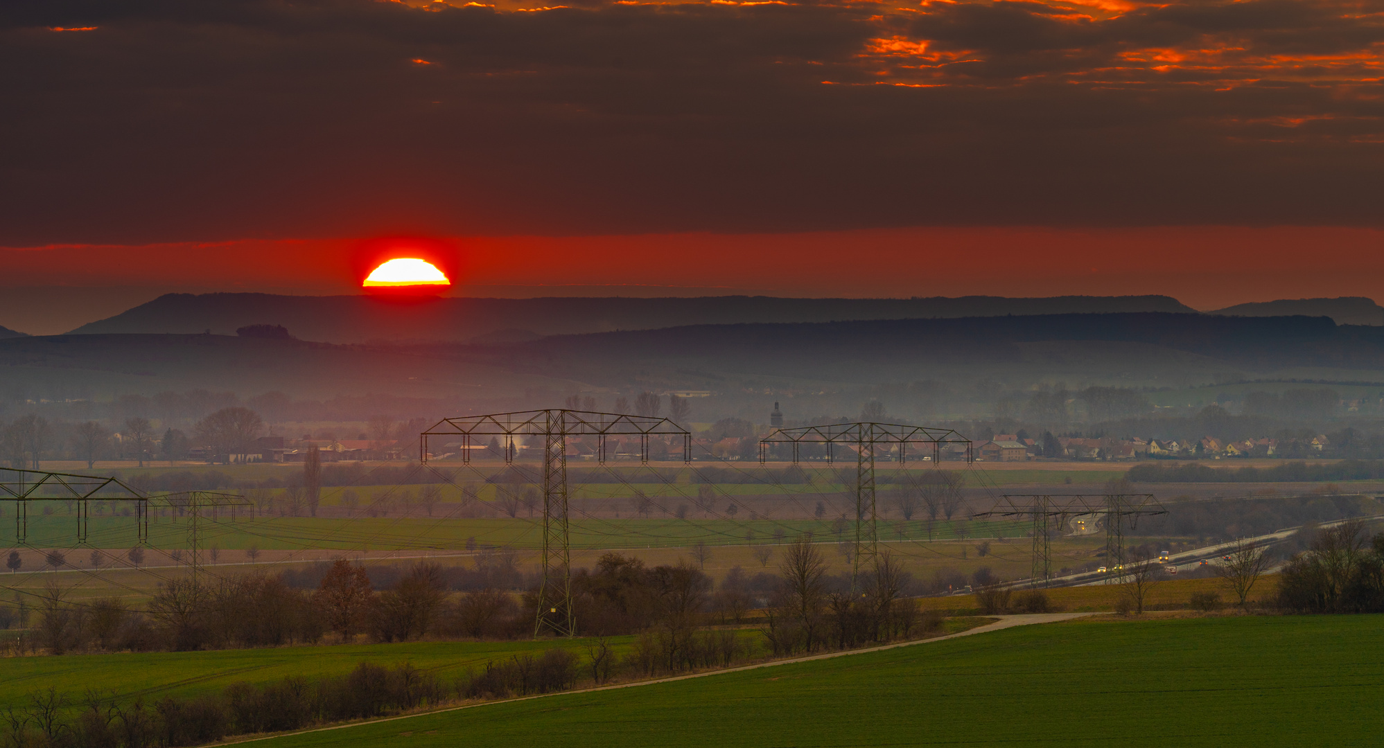 Blick nach Thüringen 