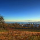 Blick nach Überlingen und Bodensee