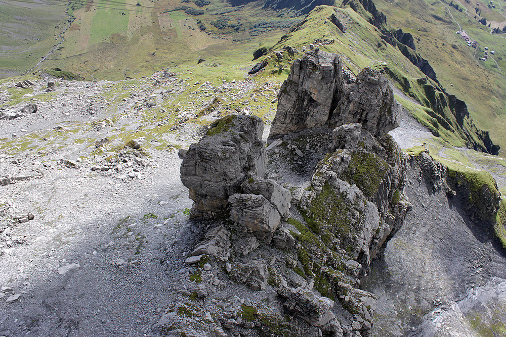 Blick nach unten