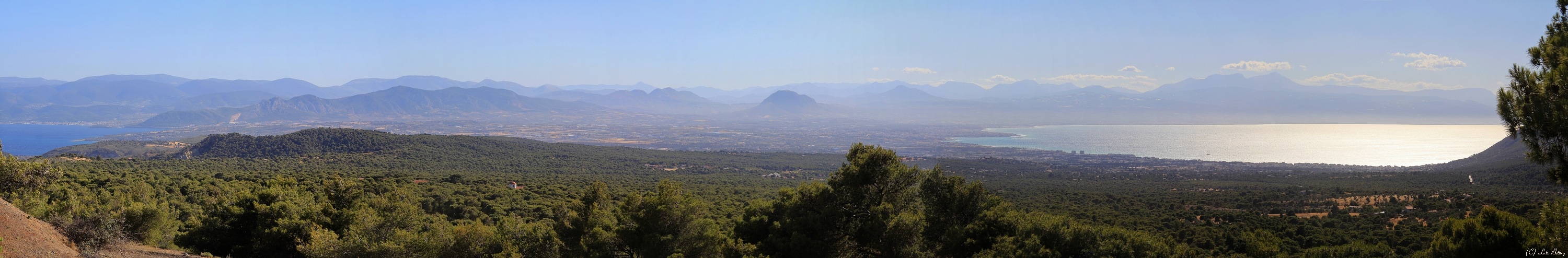 Blick nach unten (Panorama zum Ziehen)