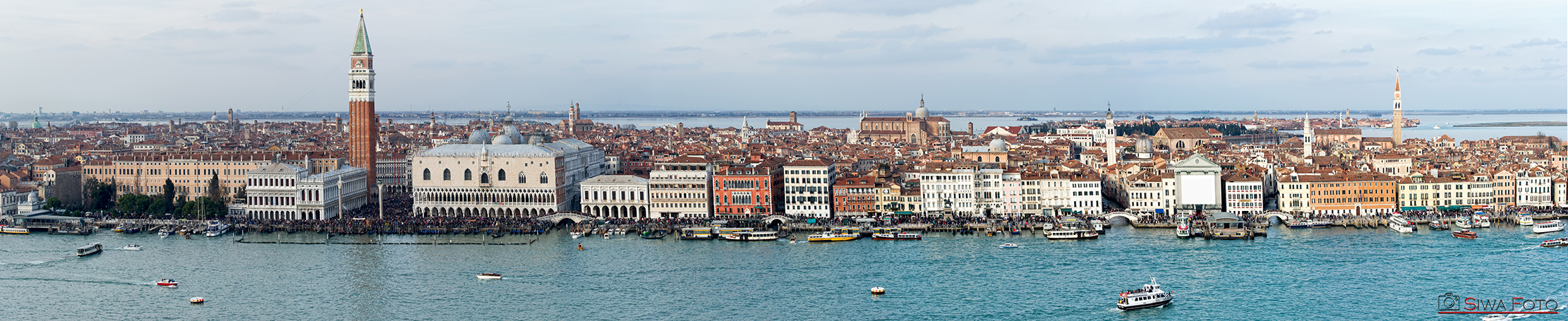 Blick nach Venedig