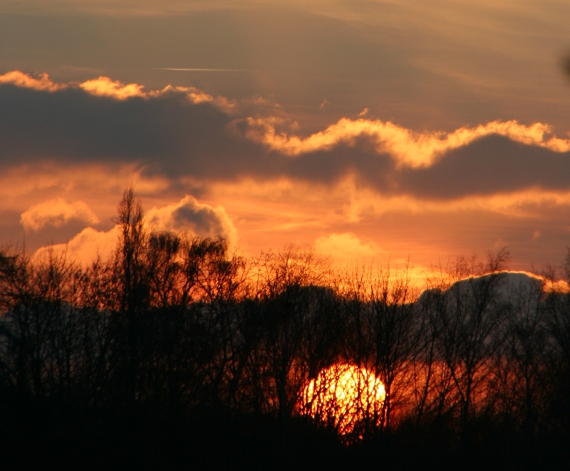 Blick nach Westen...