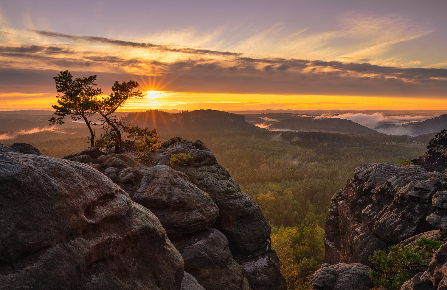 Blick nach Westen