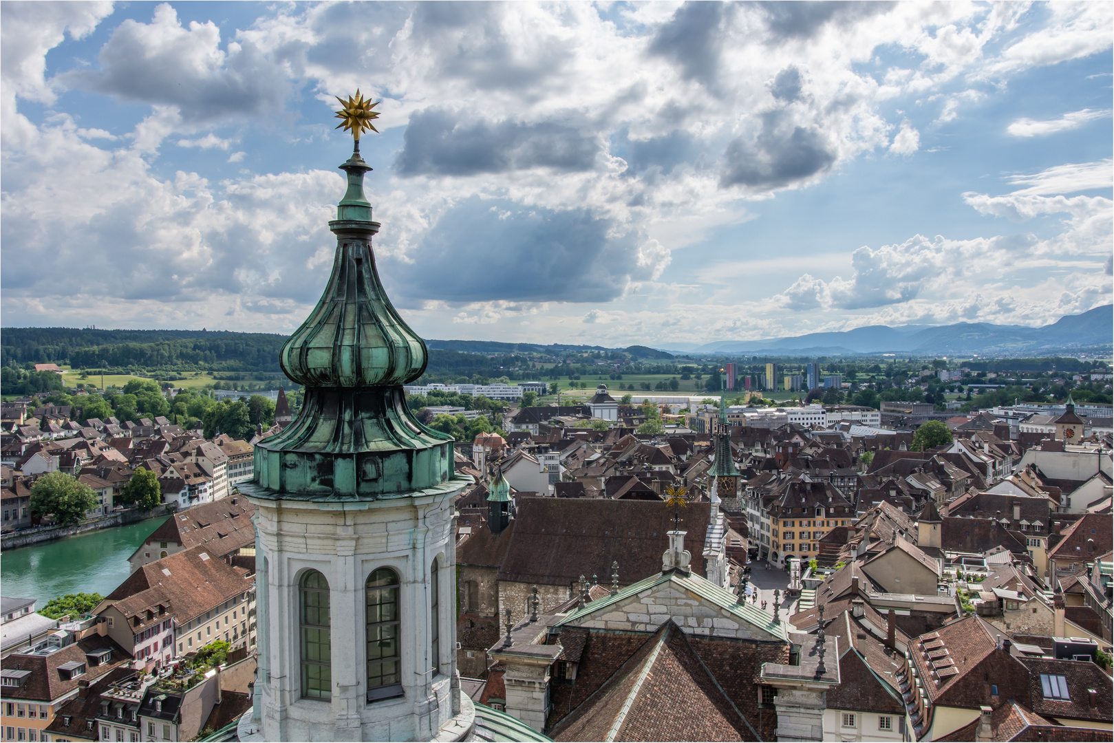 Blick nach Westen