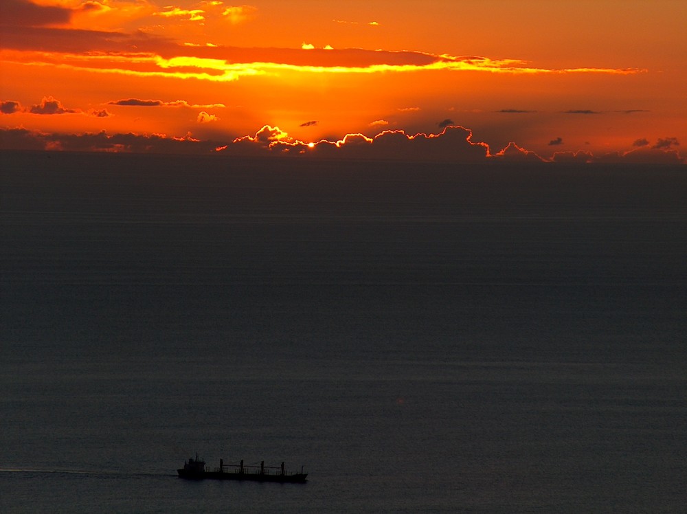 Blick nach Westen am "Ende der Welt"