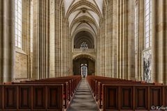 Blick nach Westen im Dom zu Meißen