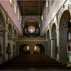 Blick nach Westen Klosterkirche Hecklingen