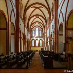 Blick nach Westen - Klosterkirche St. Marien in Lehnin