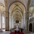 Blick nach Westen - Klosterkirche St. Marien und St. Cyprian Nienburg