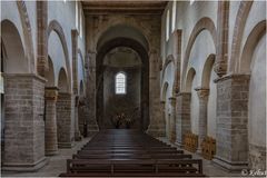 Blick nach Westen Klosterkirche St. Vitus im Kloster Drübeck