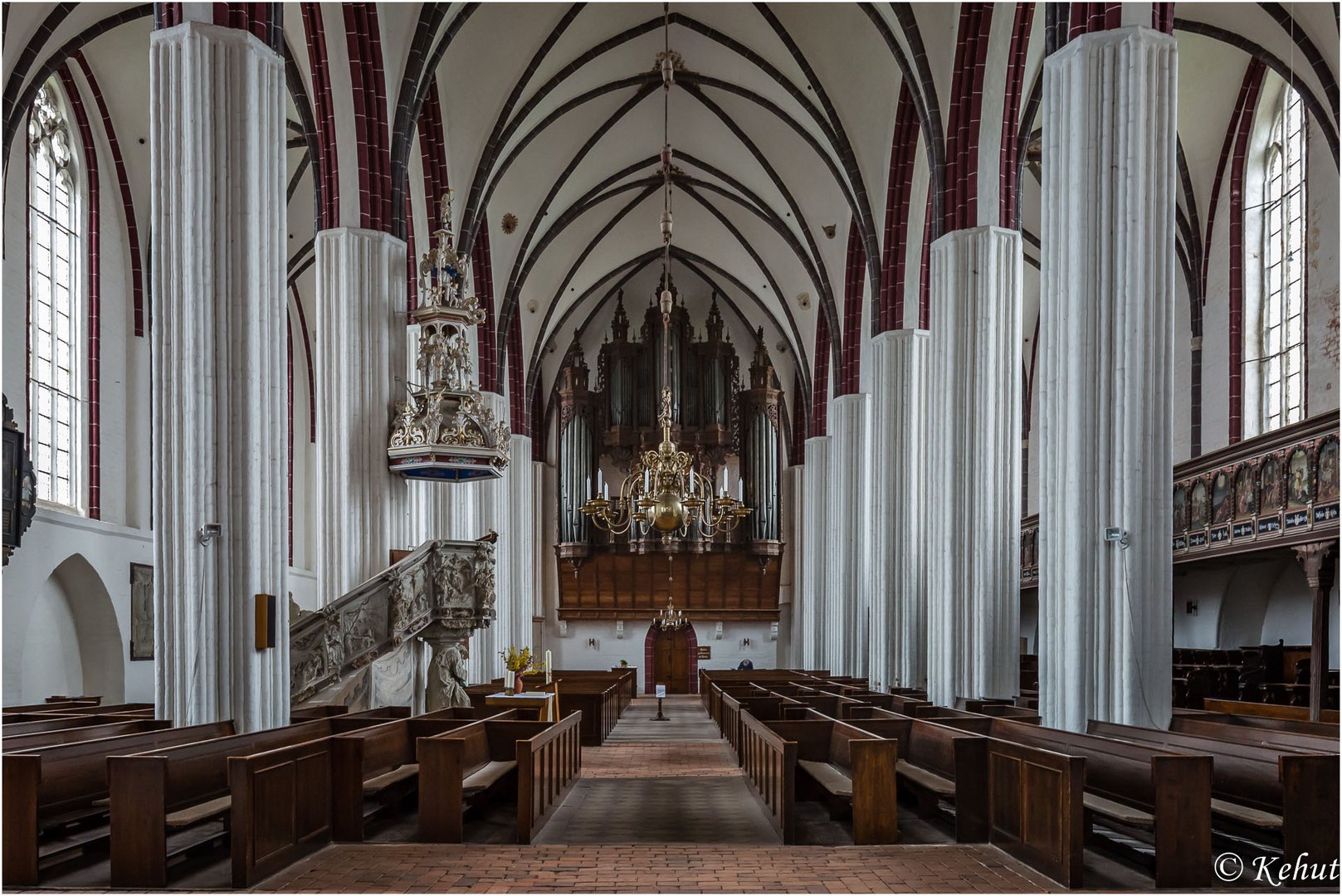 Blick nach Westen St. Stephanskirche Tangermünde
