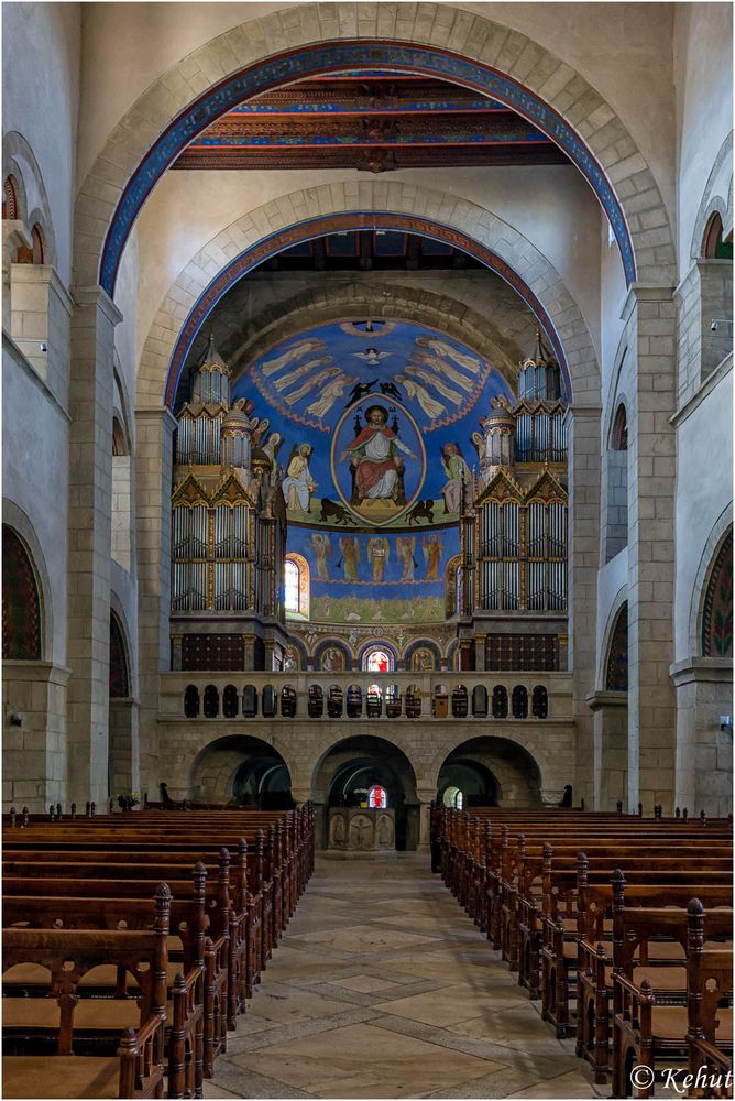 Blick nach Westen - Stiftskirche St.Cyriakus Gernrode