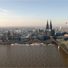 Blick nach Westen vom LVR-Turm (Neudeutsch 'Triangle')