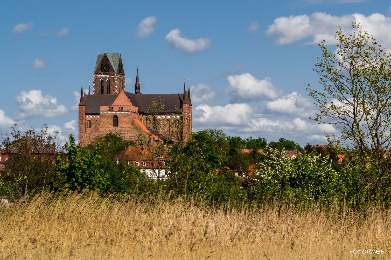 Blick nach Wismar