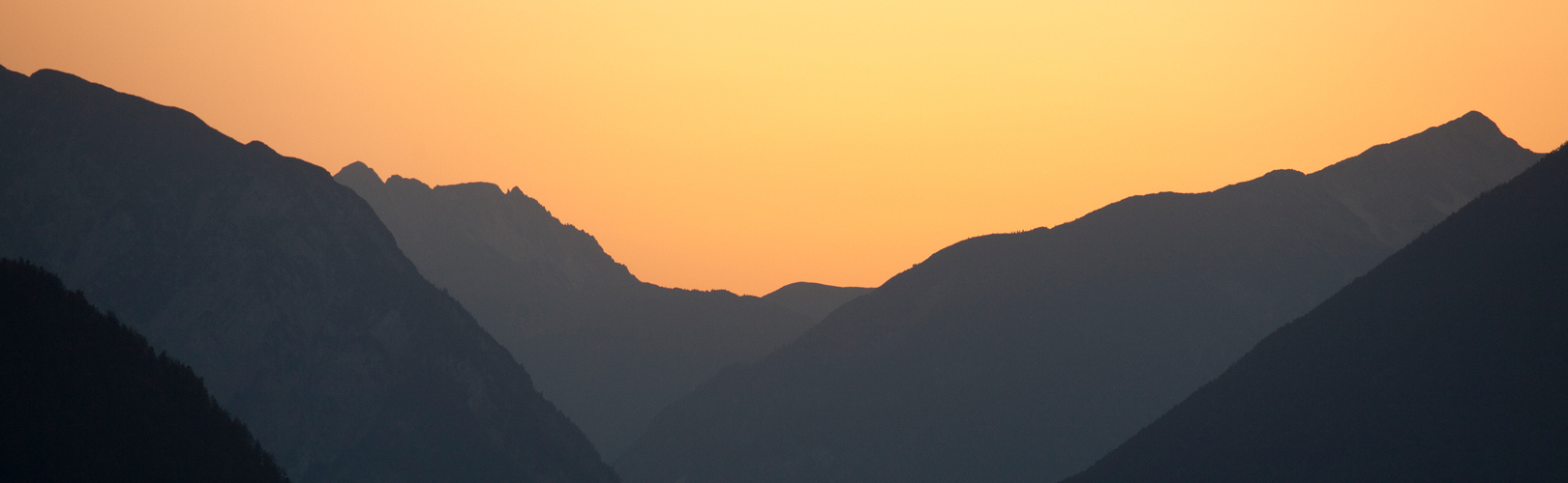 Blick Richtung Achensee