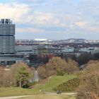 Blick Richtung Allianz Arena