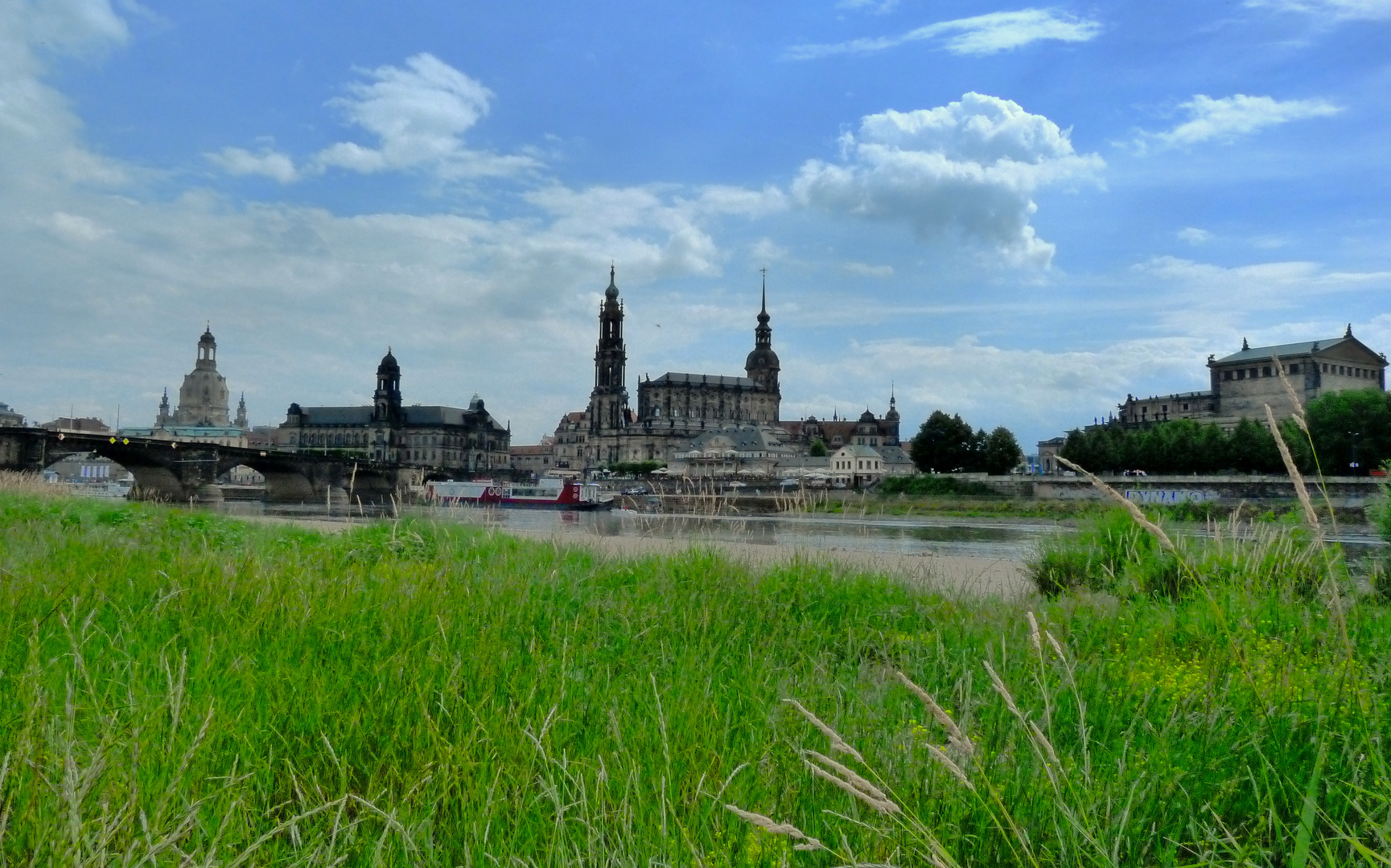 Blick Richtung Altstadt...