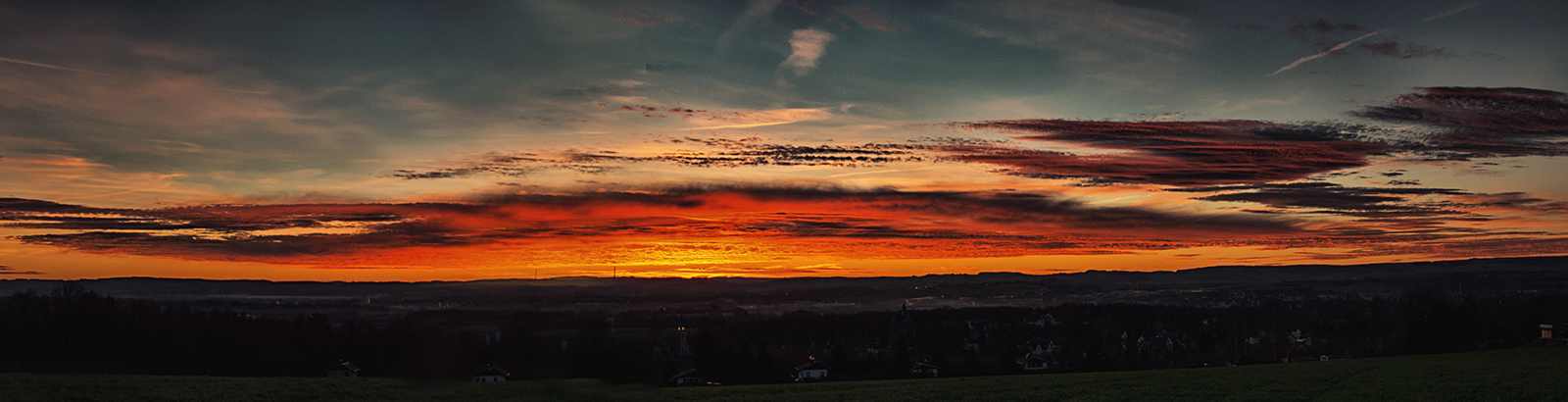 Blick Richtung Chemnitz