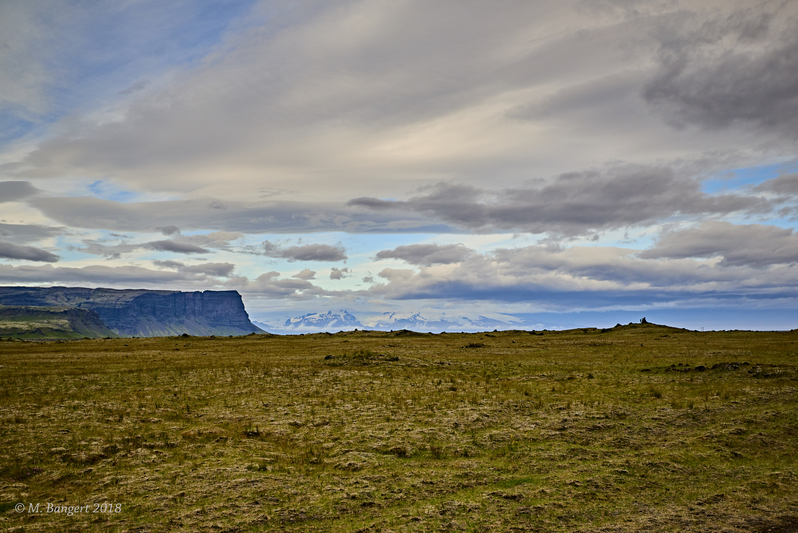 Blick Richtung Eyjafjallajökull und der Gletscher