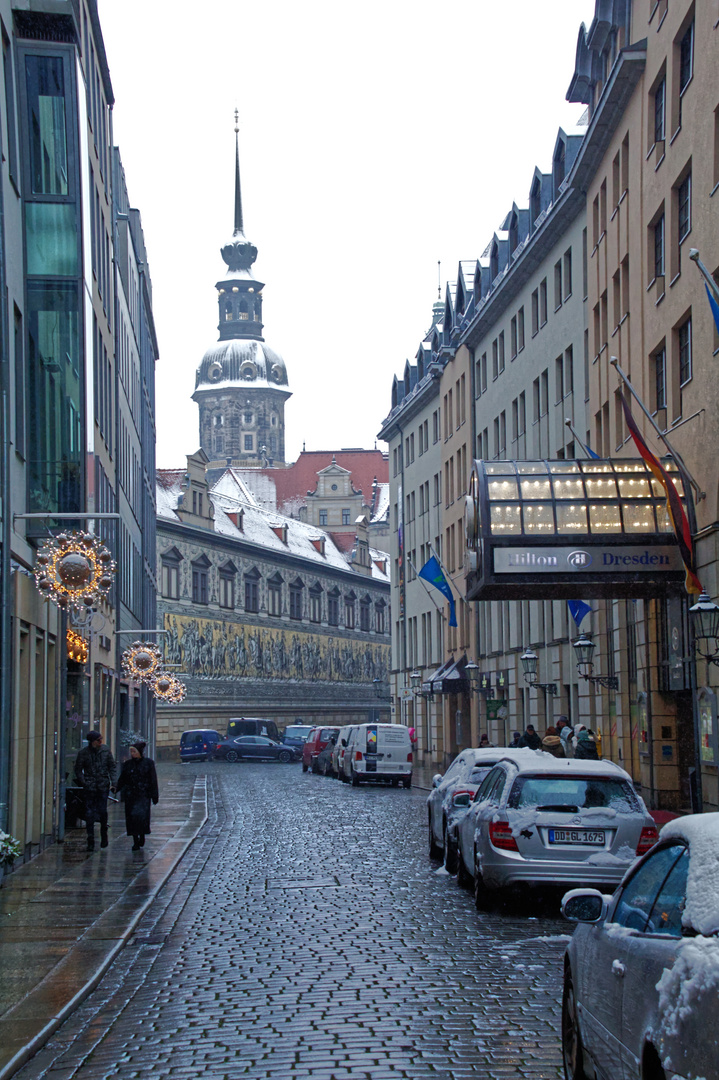 Blick Richtung Fürstenzug