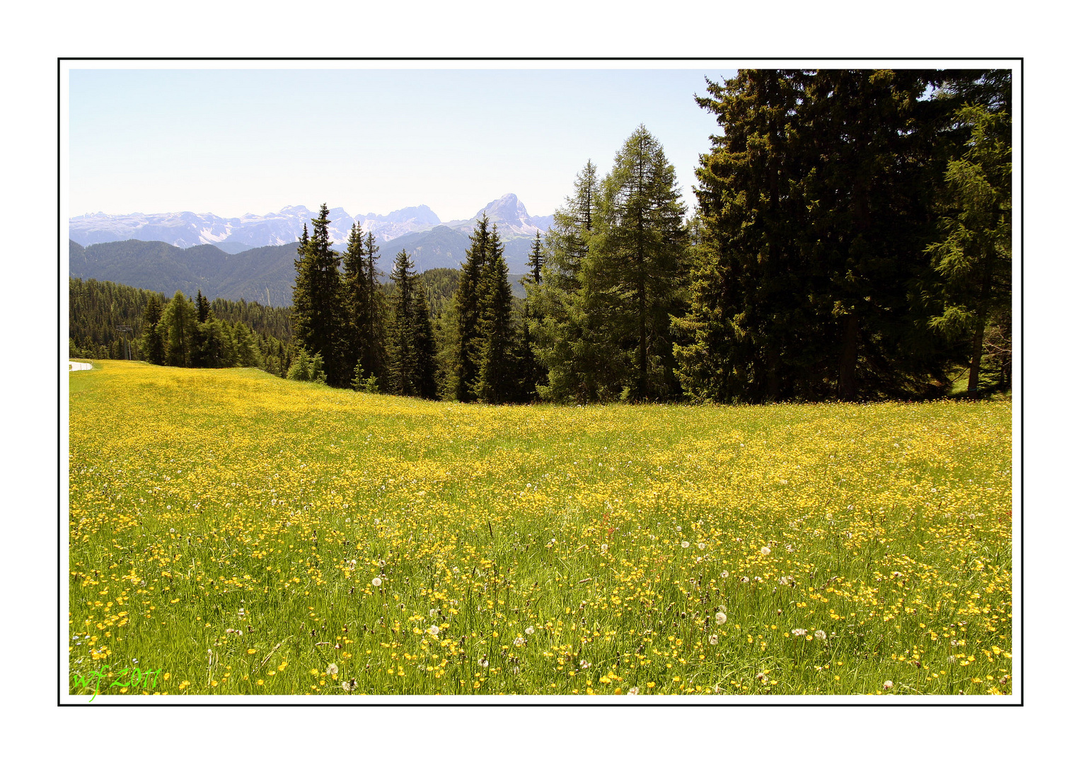 Blick Richtung Furkel Sattel