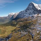 Blick Richtung Grindelwald und Eigernordwand