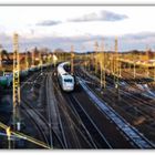 Blick richtung Güter/Bahnhof Celle