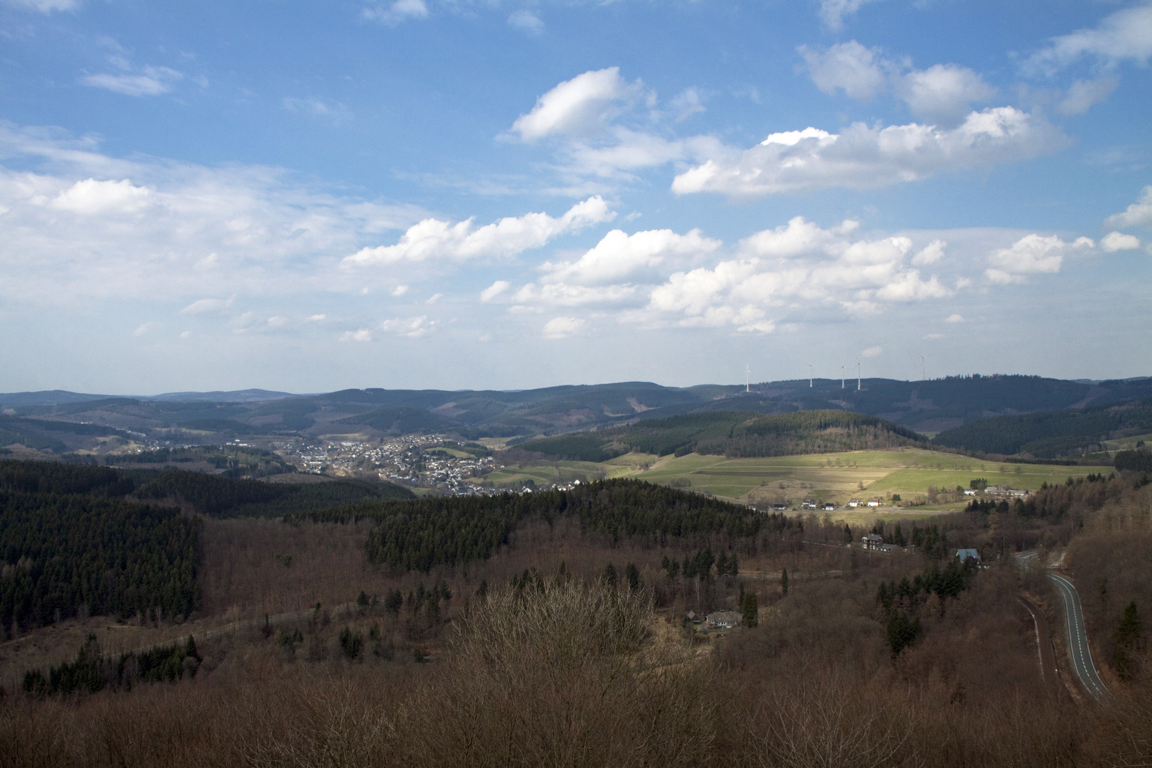 Blick Richtung Hilchenbach