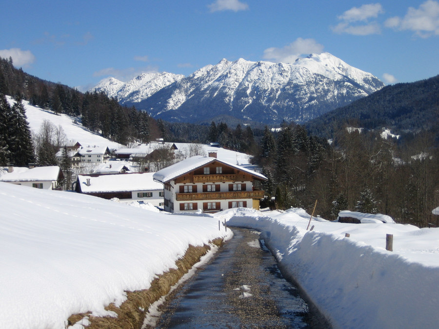 Blick Richtung Karwendel