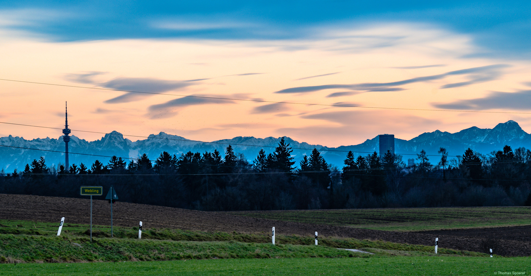 Blick Richtung München 