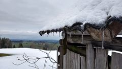 Blick Richtung Murnau - 25.12.2018