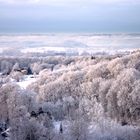 blick richtung norden von der burgruine tecklenburg -spielstätte der freilichspiele tecklenburg.