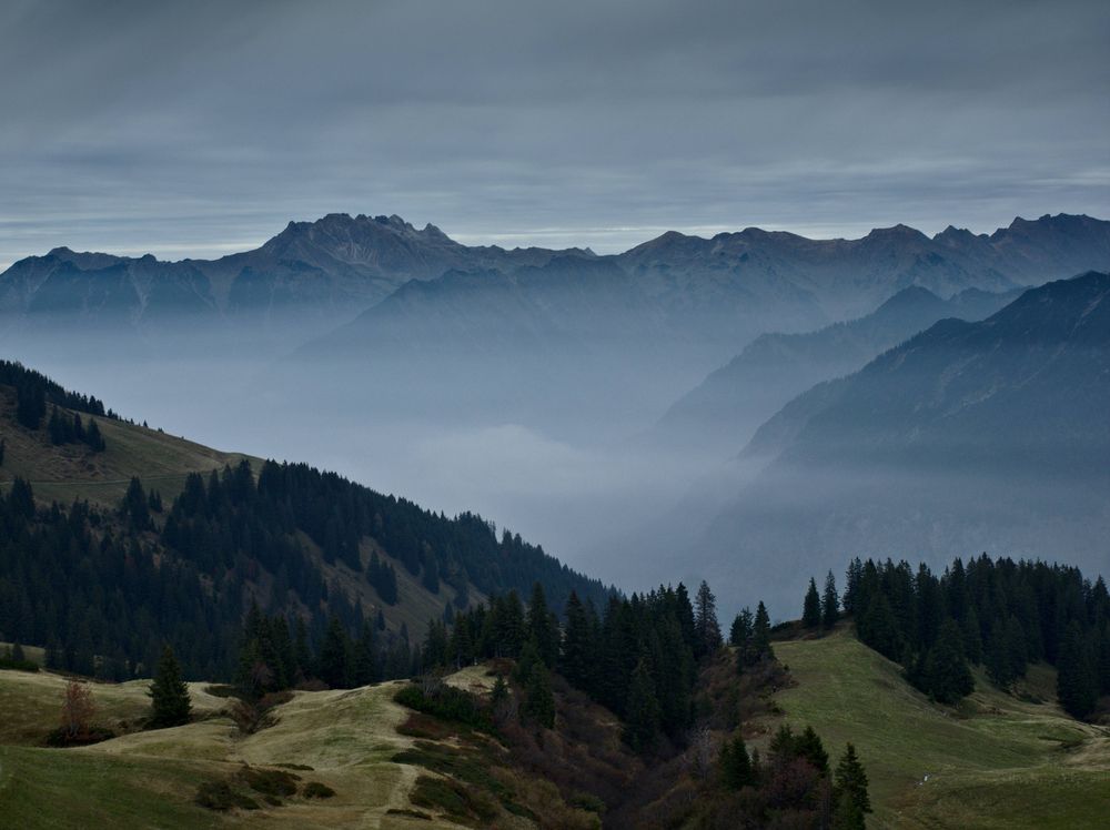 Blick Richtung Oberstdorf