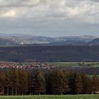 Blick Richtung Sächsische Schweiz Panorama Teil 2, wobei mir das Licht...