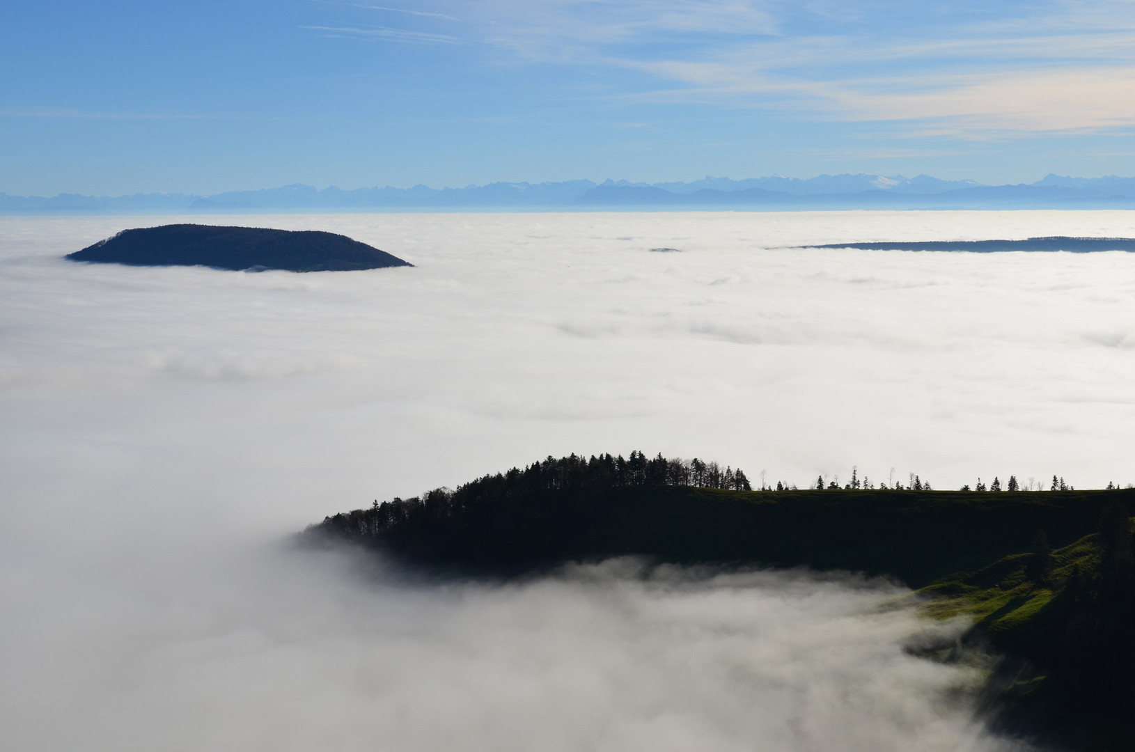 Blick Richtung Schweizer Alpen (1)