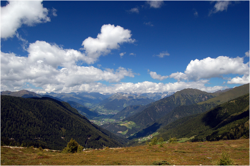 Blick Richtung Sterzing